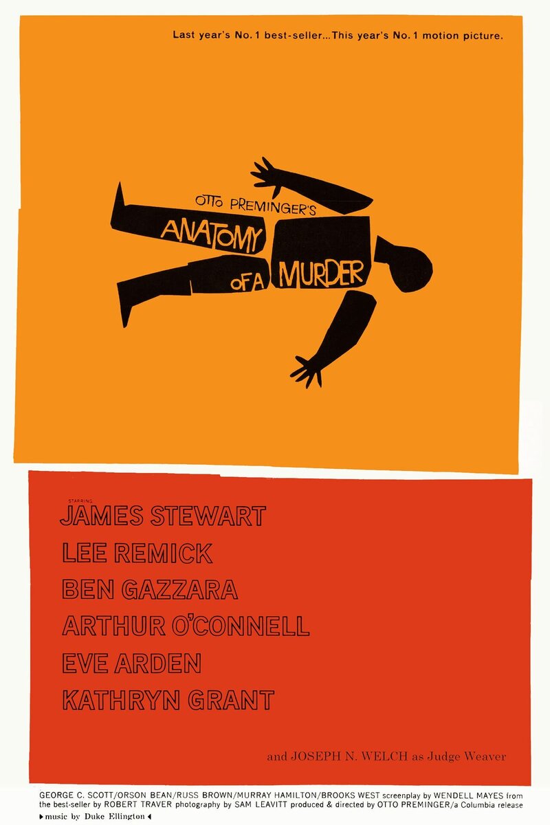 Anatomy of a Murder (1959) - poster 2