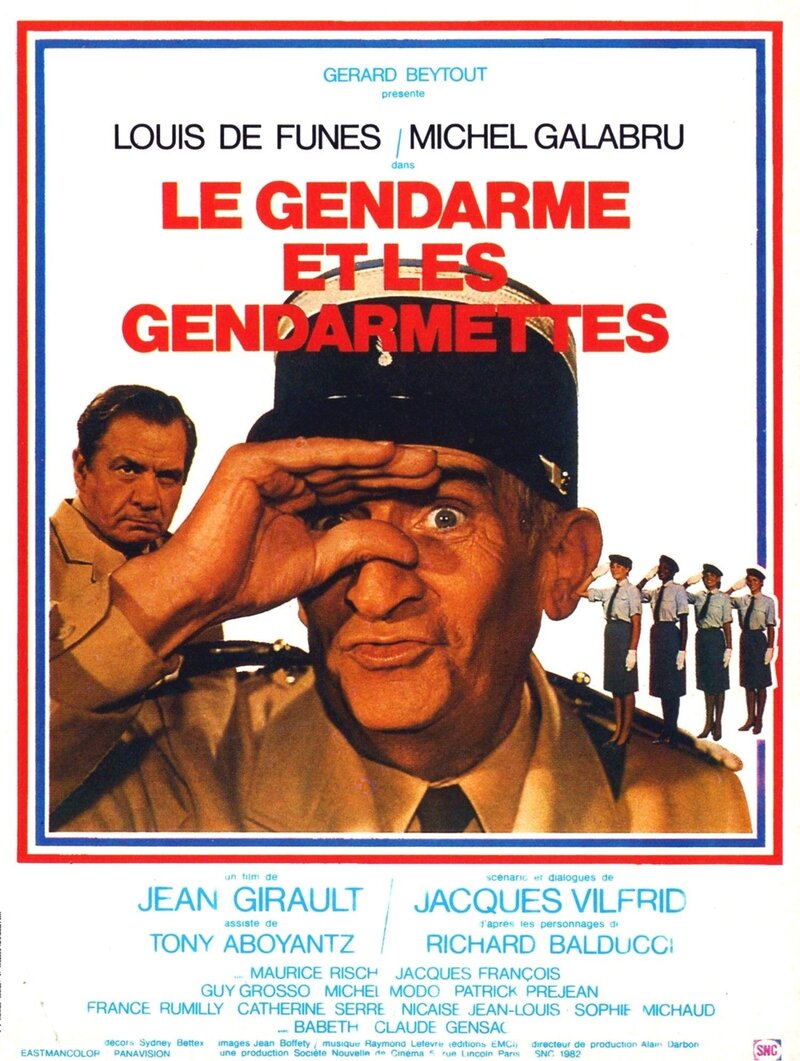 The Gendarme and the Gendarmettes (1982) - poster 1