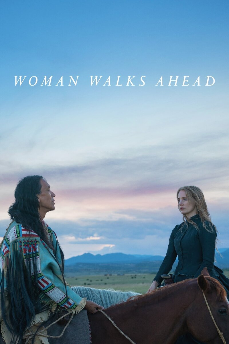 Woman Walks Ahead (2017) - poster 1