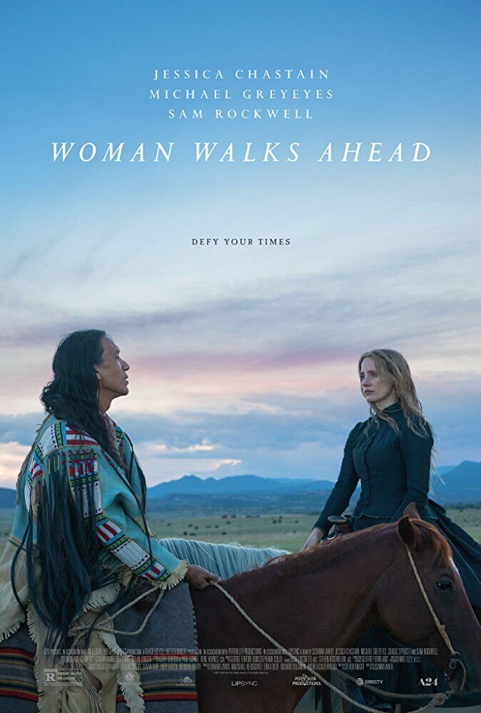 Woman Walks Ahead (2017) - poster 2