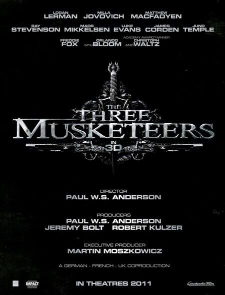 Мушкетеры (2011) - постер 5