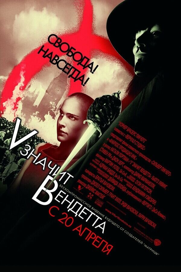 V for Vendetta (2005) - poster 2