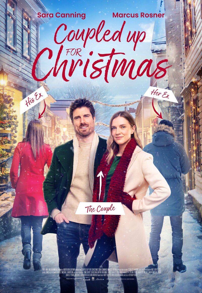 Coupled Up for Christmas (2023) - poster 1