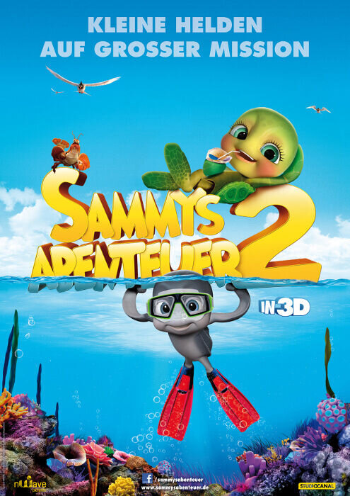 A Turtle's Tale 2: Sammy's Escape from Paradise (2012) - poster 3