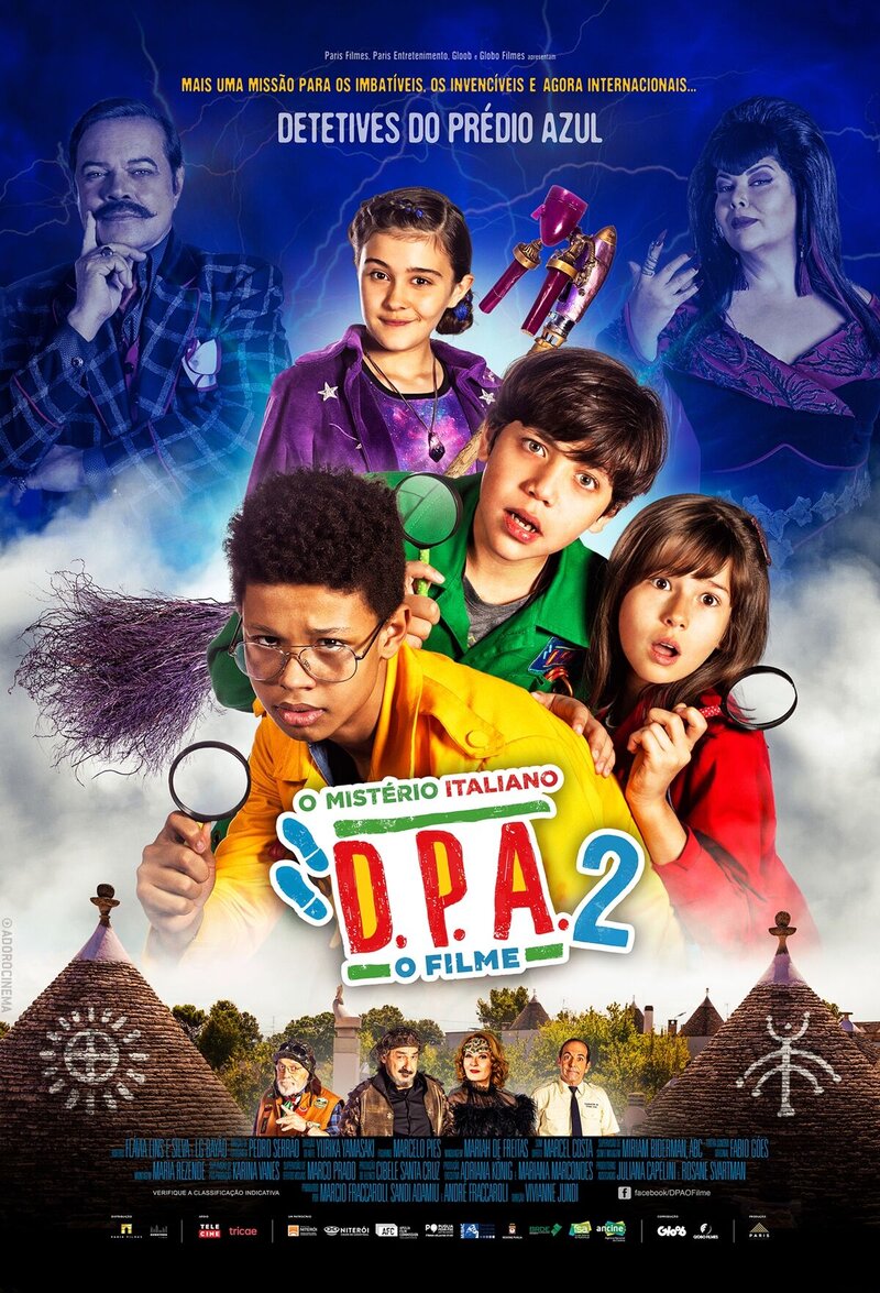 Detetives do Prédio Azul 2: O Mistério Italiano (2018) - poster 1