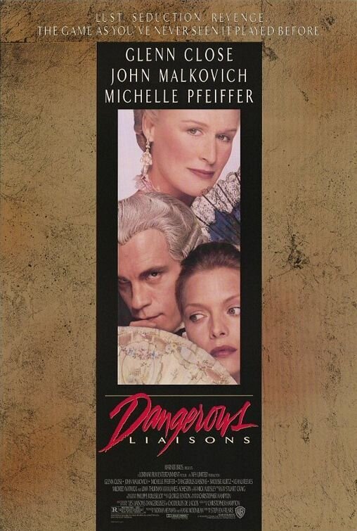 Dangerous Liaisons (1988) - poster 2