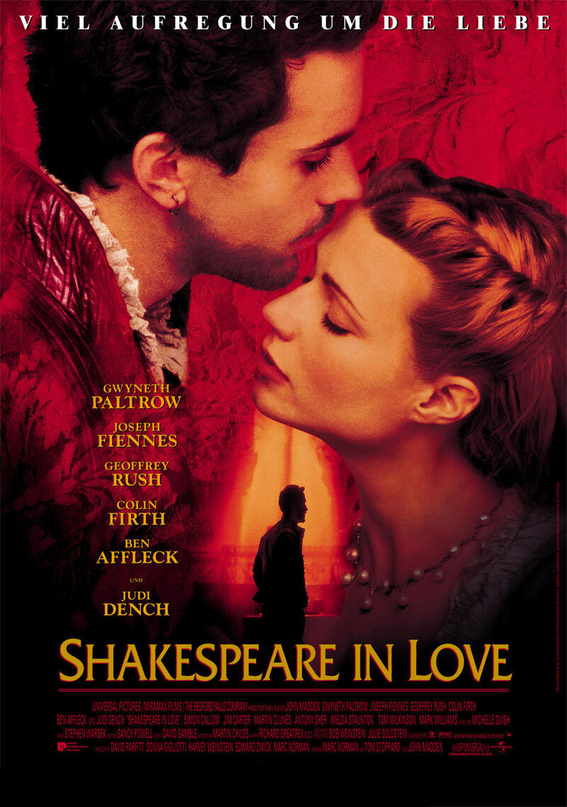 Shakespeare in Love (1998) - poster 3