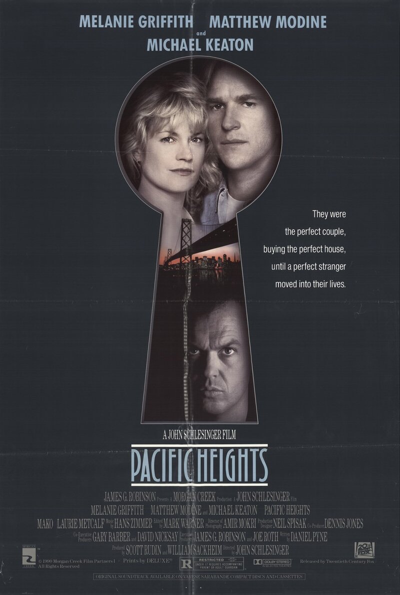 Pacific Heights (1990) - poster 3