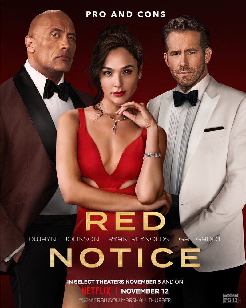 Красное уведомление (2021) - постер 1