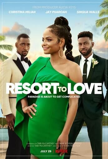 Resort to Love (2021) - poster 2