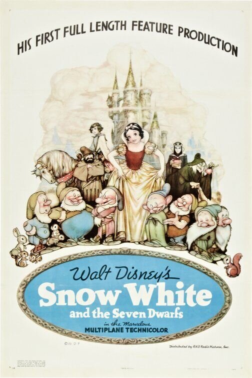 Snow White and the Seven Dwarfs (1937) - poster 4