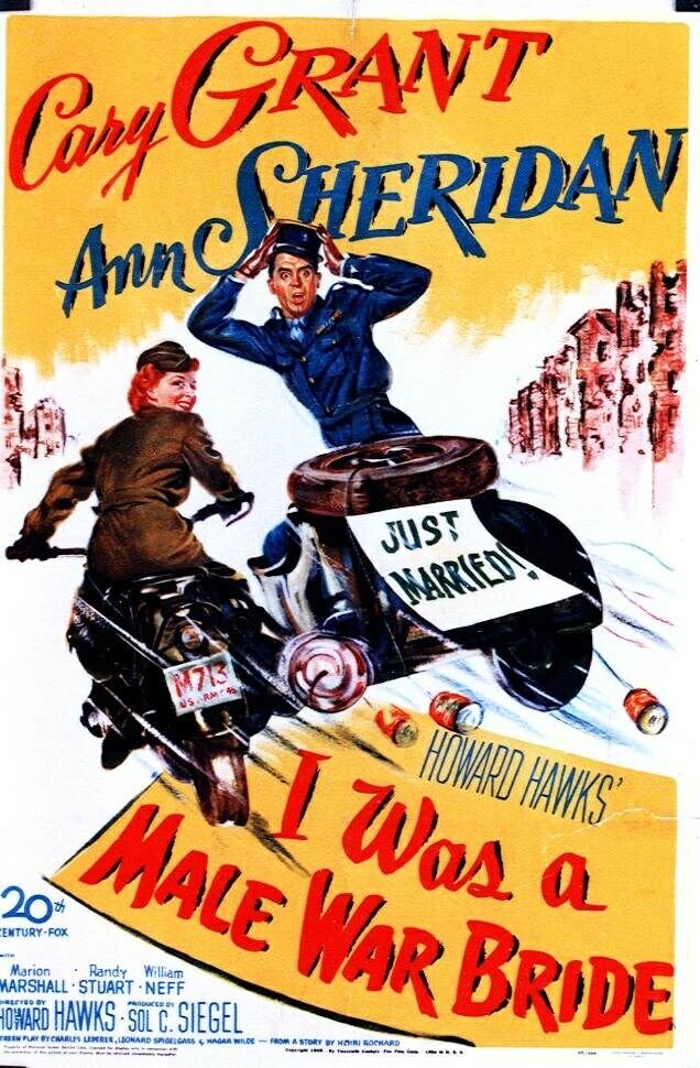 I Was a Male War Bride (1949) - poster 3