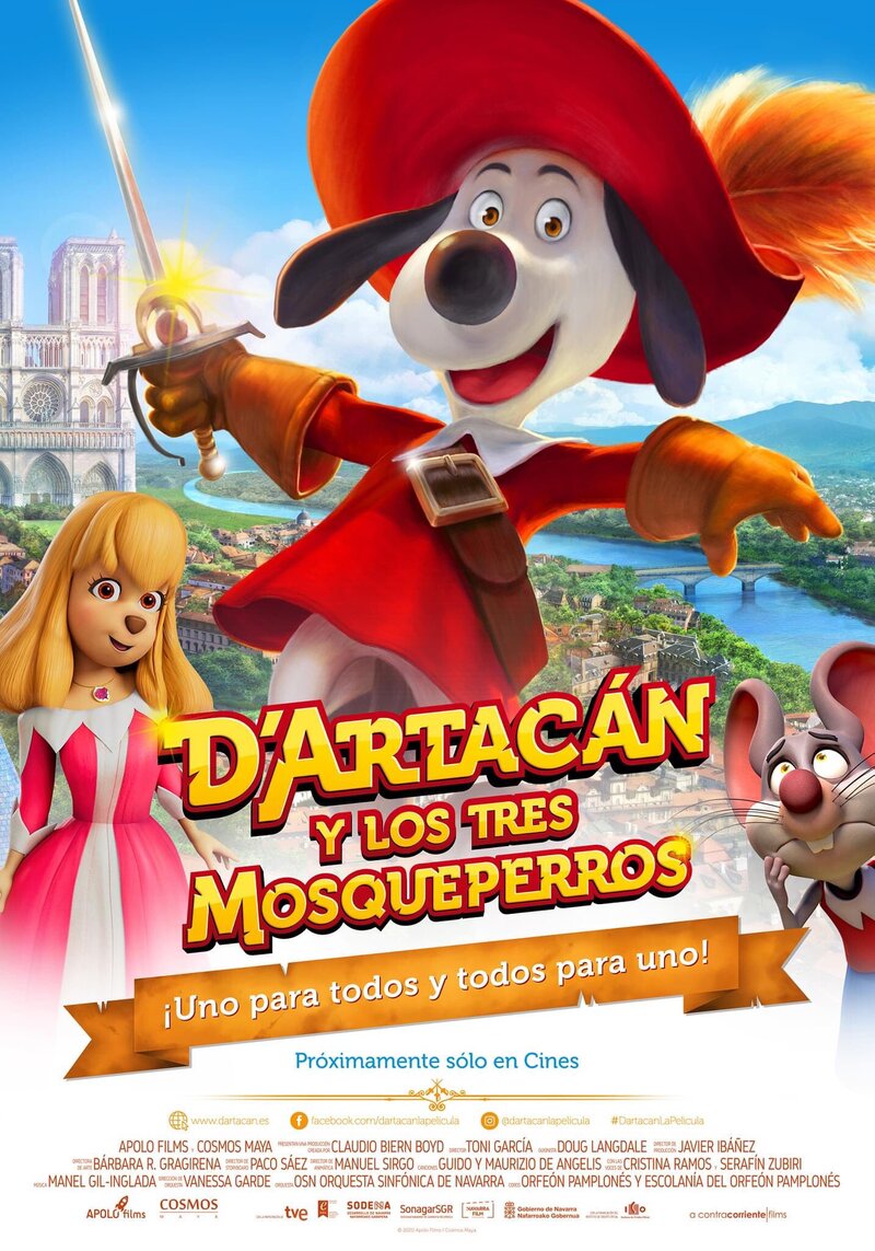 Dogtanian and the Three Muskehounds (2021) - poster 3