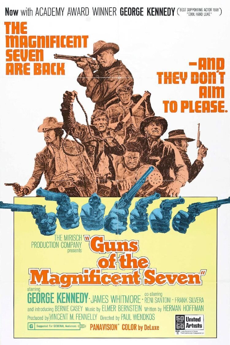 Guns of the Magnificent Seven (1969) - poster 2