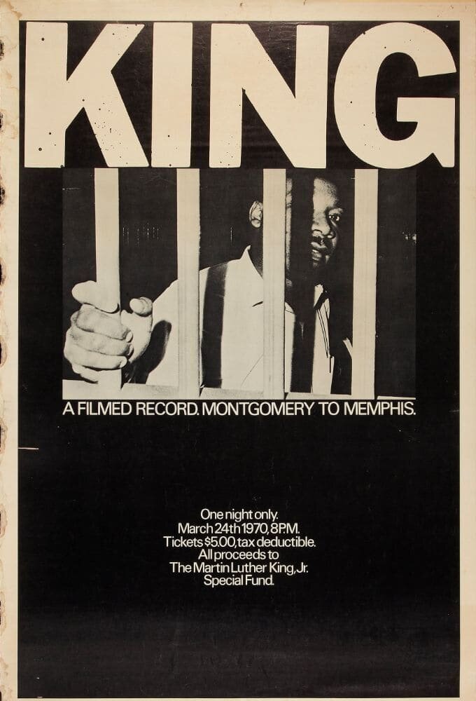 King: A Filmed Record... Montgomery to Memphis (1970) - poster 1