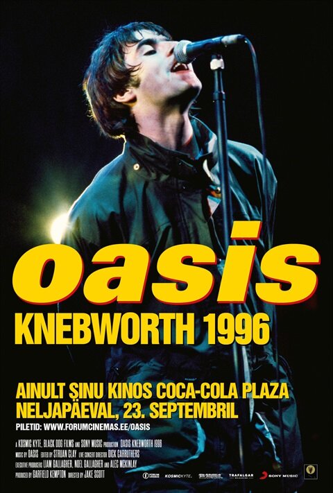 Oasis Knebworth 1996 (2021) - poster 3