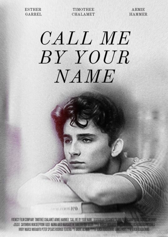Call Me by Your Name (2017) - poster 3
