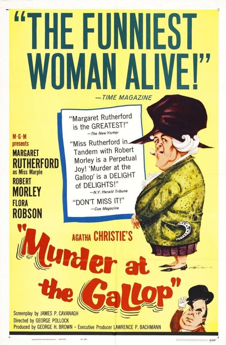Murder at the Gallop (1963) - poster 2