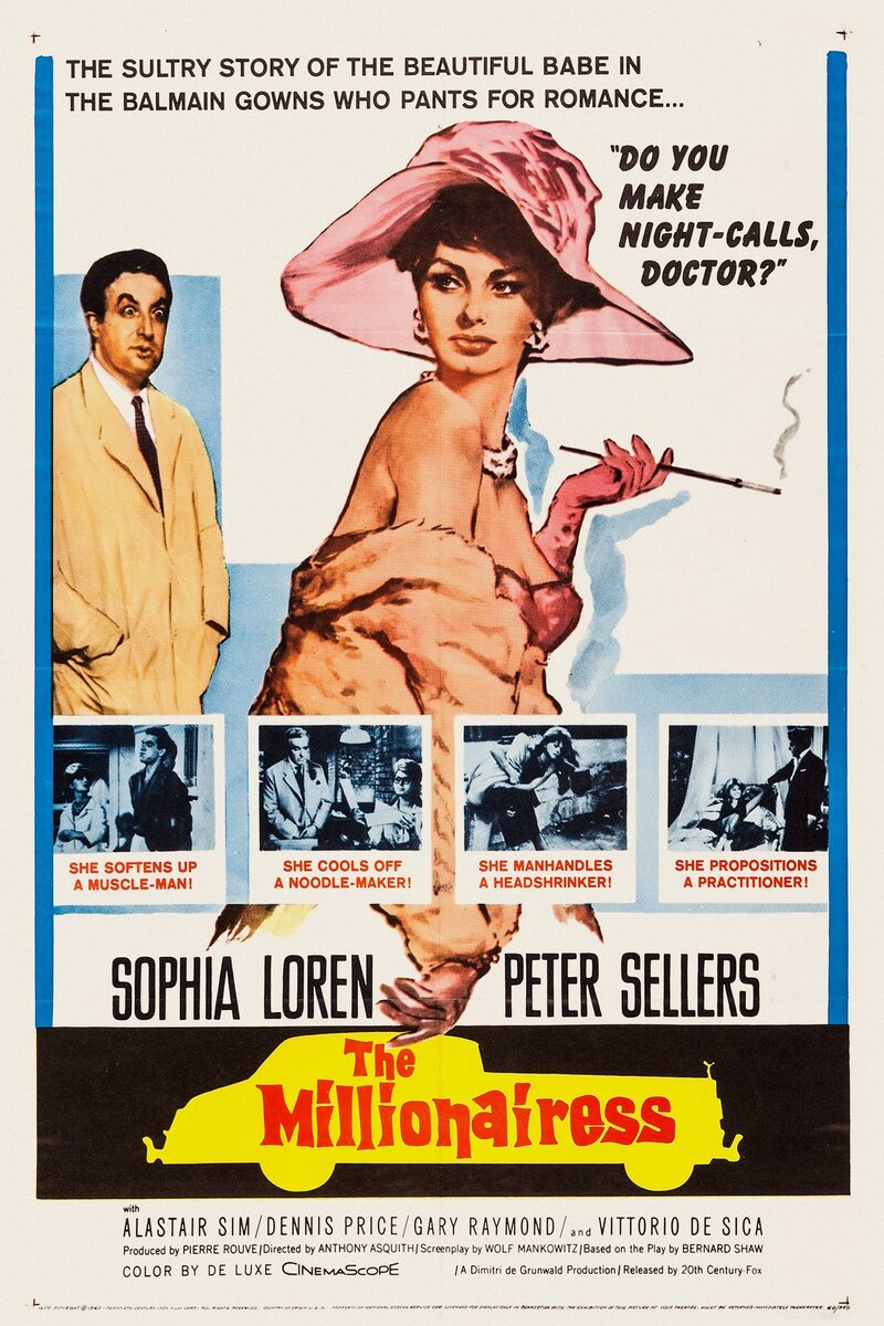 The Millionairess (1960) - poster 1