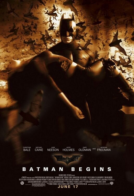 Бэтмен: начало (2005) - постер 2