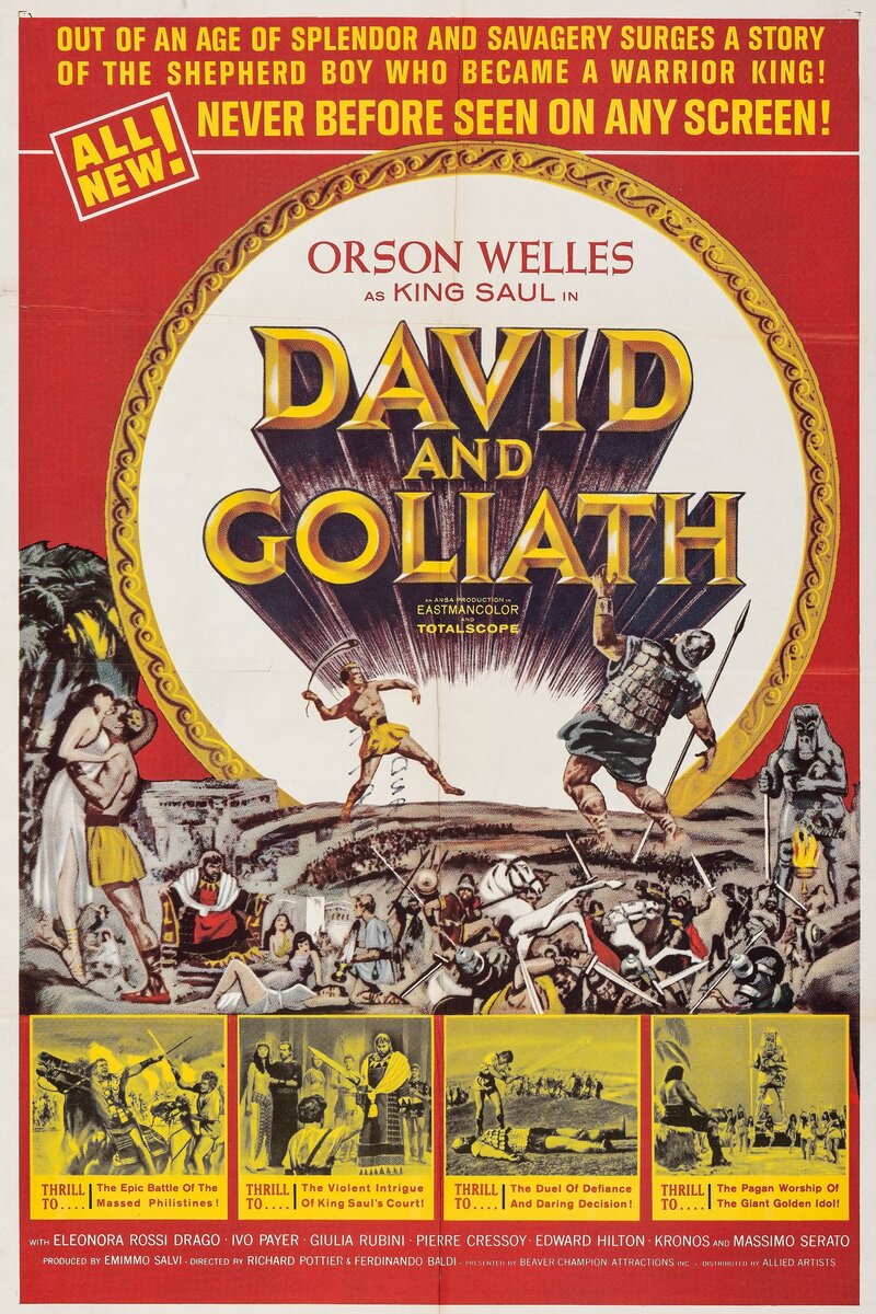 David and Goliath (1960) - poster 1