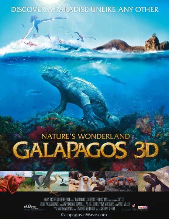 Галапагосы 3D. Зачарованные острова (2014) - постер 1