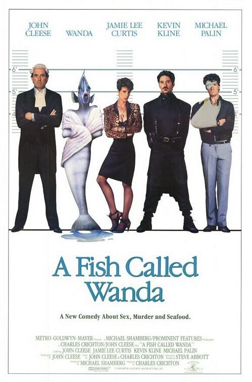 A Fish Called Wanda (1988) - poster 2