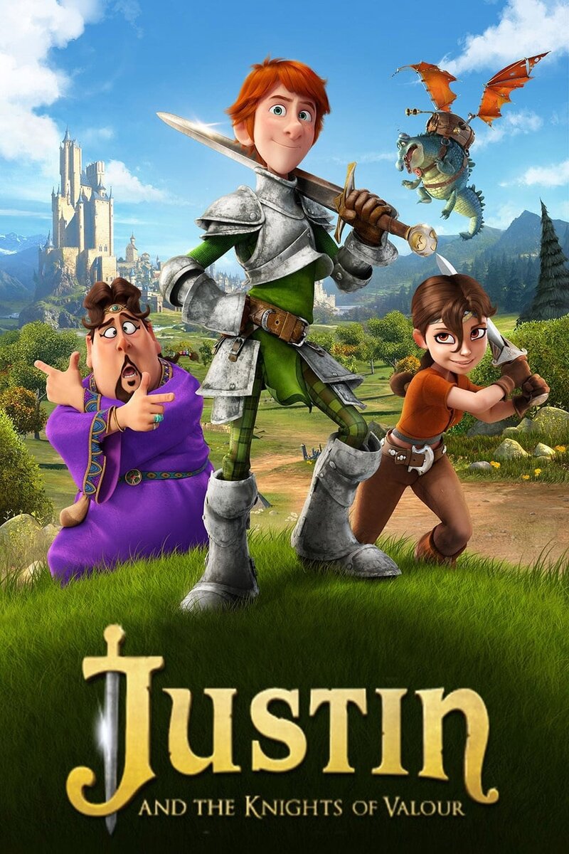 Justin and the Knights of Valour (2013) - poster 1