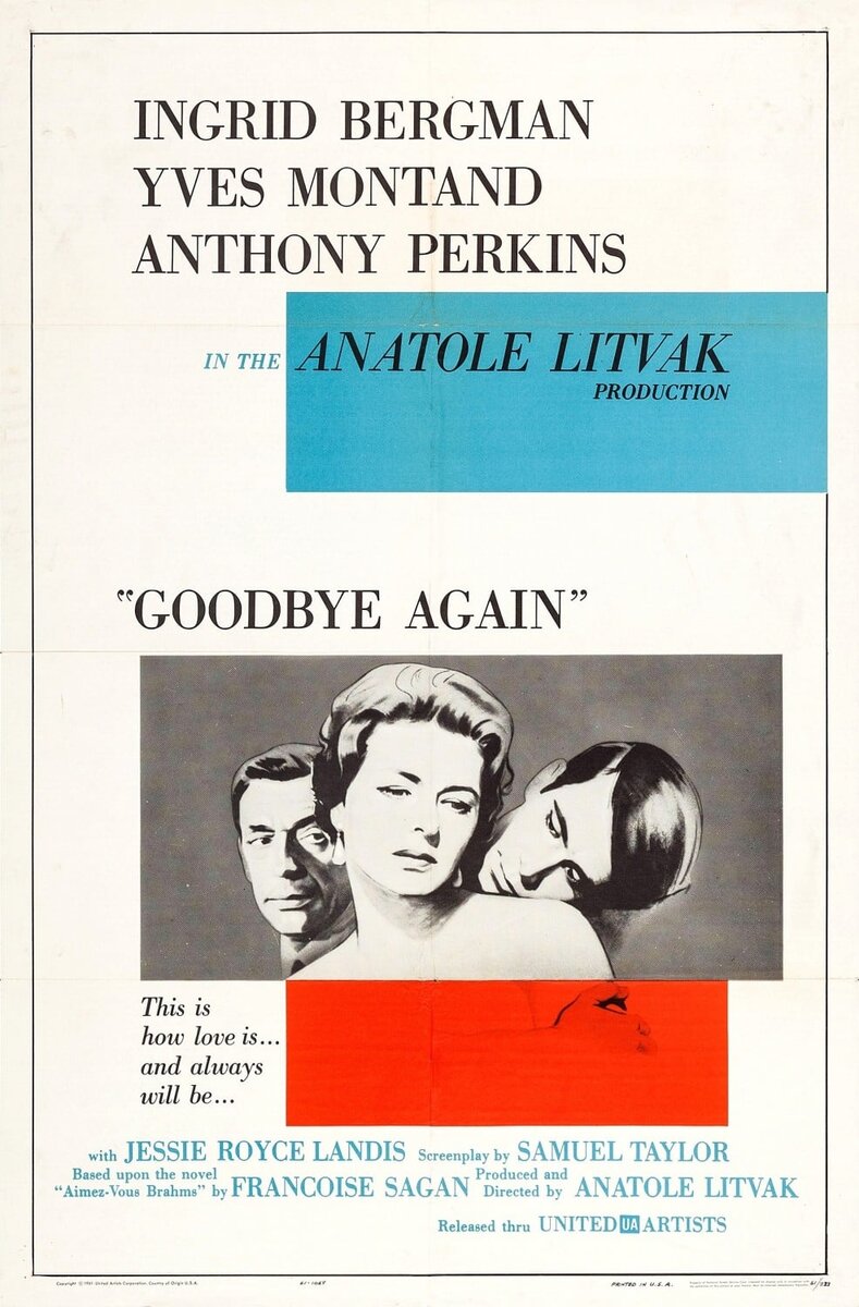 Goodbye Again (1961) - poster 1