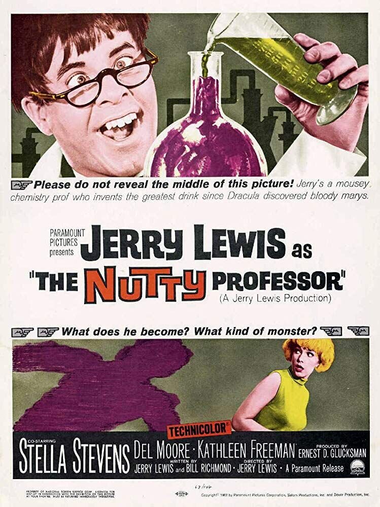 The Nutty Professor (1963) - poster 2