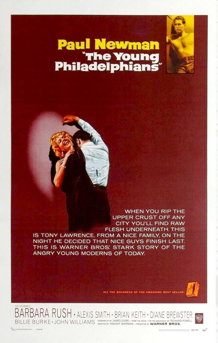 The Young Philadelphians (1959) - poster 2