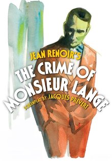 The Crime of Monsieur Lange