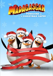 The Madagascar Penguins in a Christmas Caper