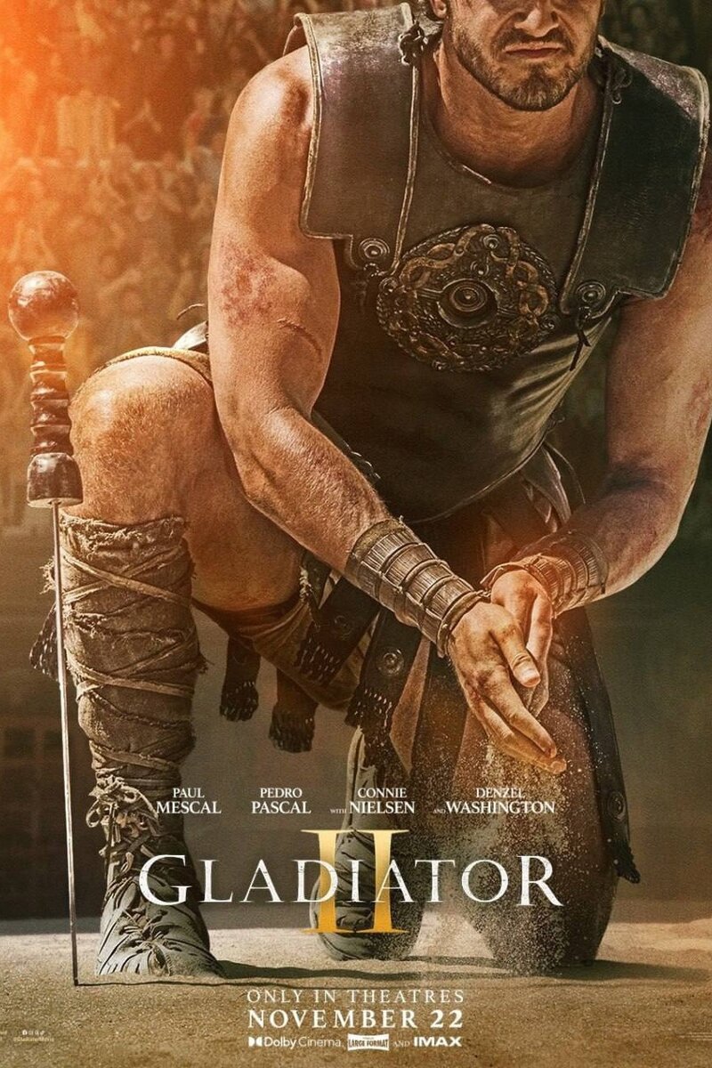 Gladiator 2 (2024) Buy Movie Tickets Showtimes in Elbląg at Kinoafisha