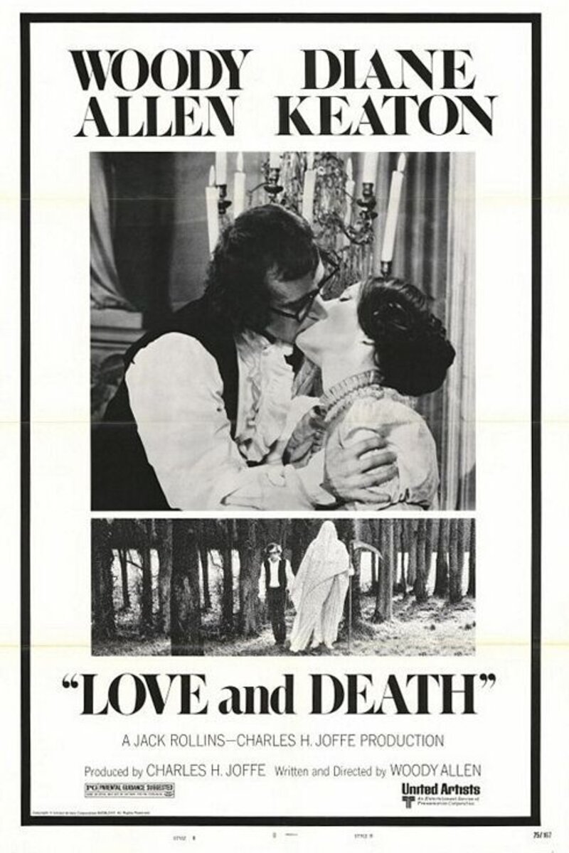 Любовь и смерть (1975): купить билет в кино | расписание сеансов в  Санкт-Петербурге на портале о кино «Киноафиша»