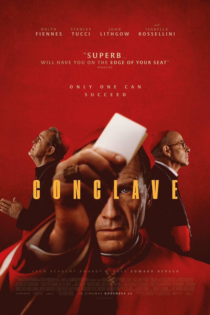 Conclave (2024) Buy Movie Tickets Showtimes in Gdańsk at Kinoafisha