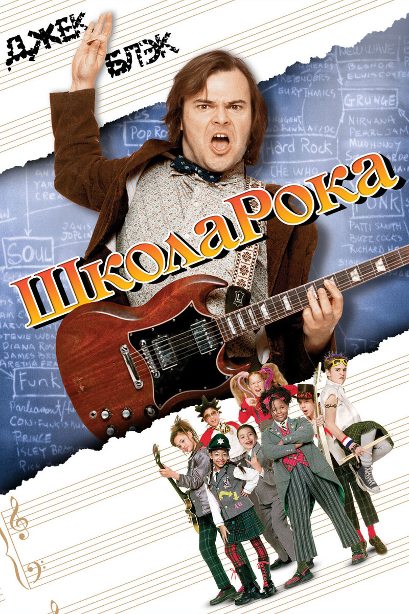 Песни из фильма «Школа рока» (2003): слушать саундтреки из Школа рока  бесплатно на портале о кино Kinoafisha