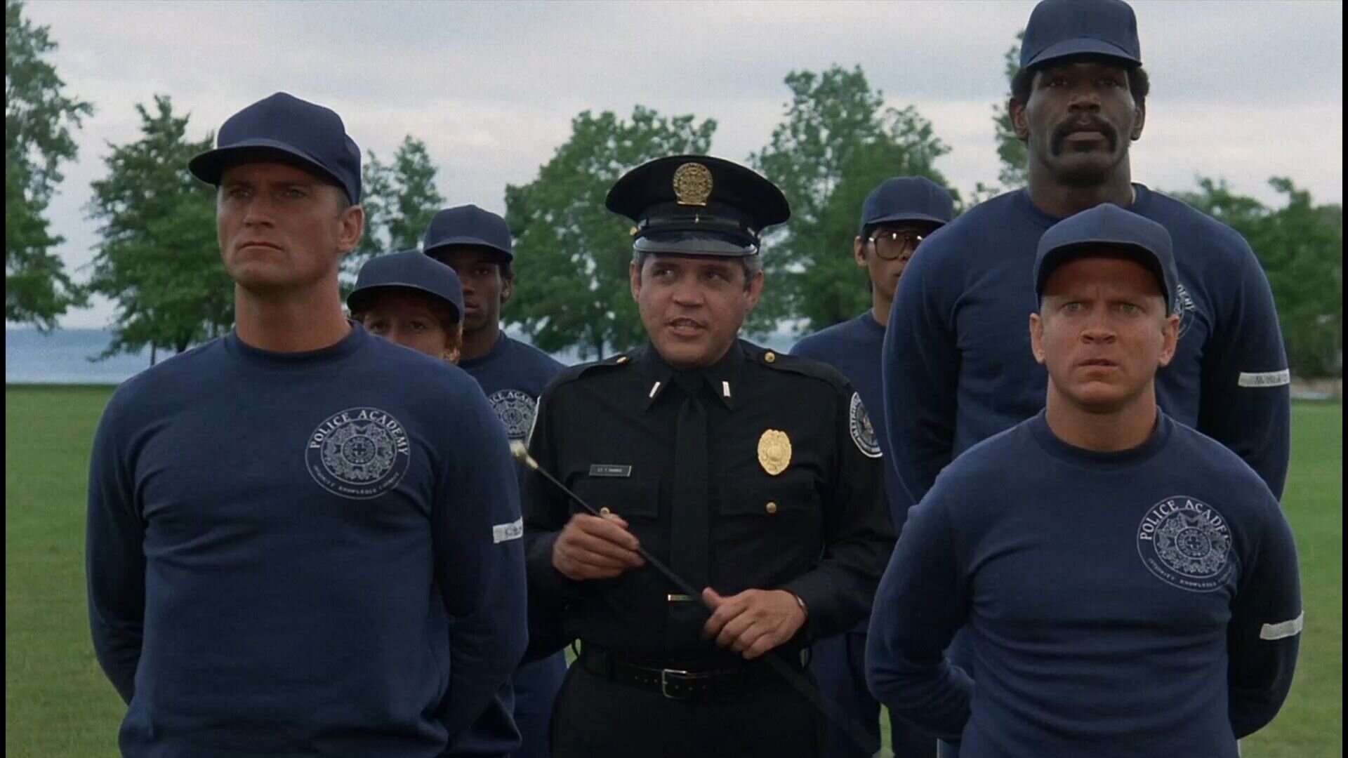 Полицейский кинопоиск. Полицейская Академия 1984. Хью Уилсон Полицейская Академия. Скотт Томпсон Полицейская Академия.