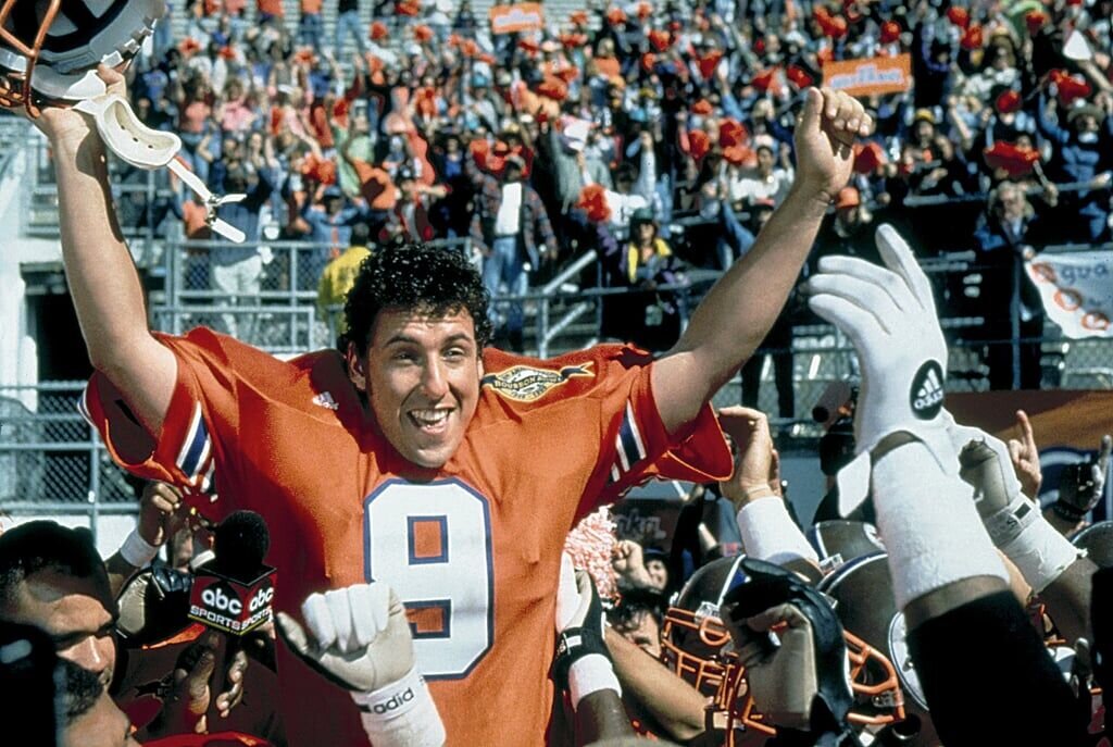 Stills from The Waterboy.