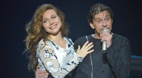 Екатерина Гусева и Александр Домогаров