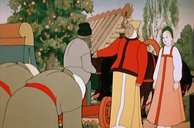 Сказка о рыбаке и рыбке (1950) - фото 7