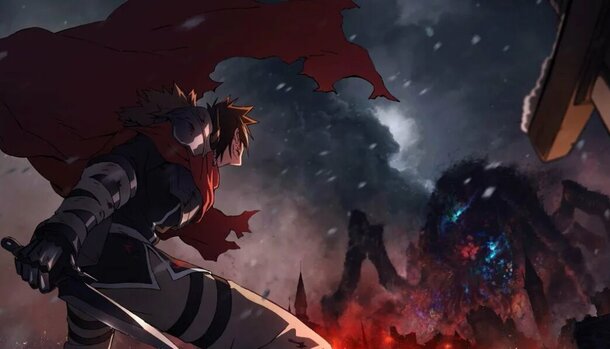 Аниме много, но только это ставят в один уровень с «Игрой престолов»: есть свой Ночной дозор и Джон Сноу