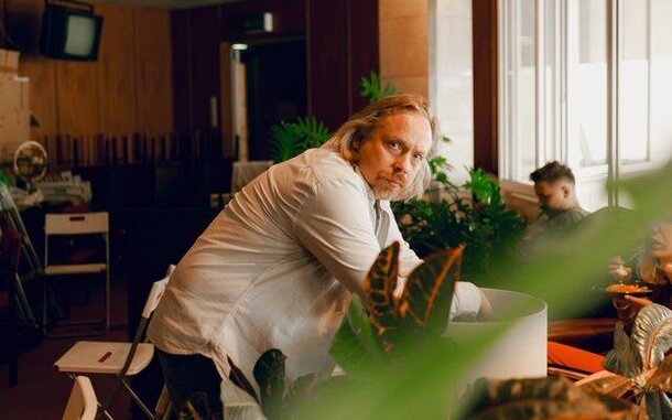 Владислав Северцев на съемках Рассвета