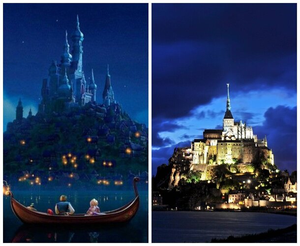 Анимационная открытка от Disney: 5 реальных мест, которыми вдохновились создатели мультфильмов Анимационная открытка от Disney: 5 реальных мест, которыми вдохновились создатели мультфильмов