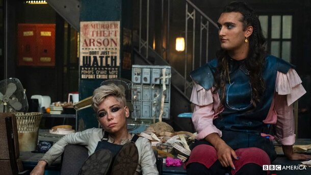 В сети появились первые кадры сериала «Стража» по мотивам книг Терри Пратчетта