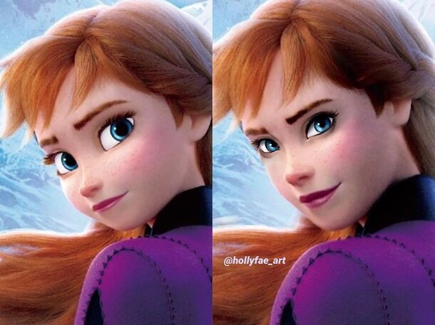 В сети показали, как могли бы выглядеть «реалистичные» принцессы Disney
