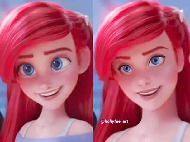 В сети показали, как могли бы выглядеть «реалистичные» принцессы Disney