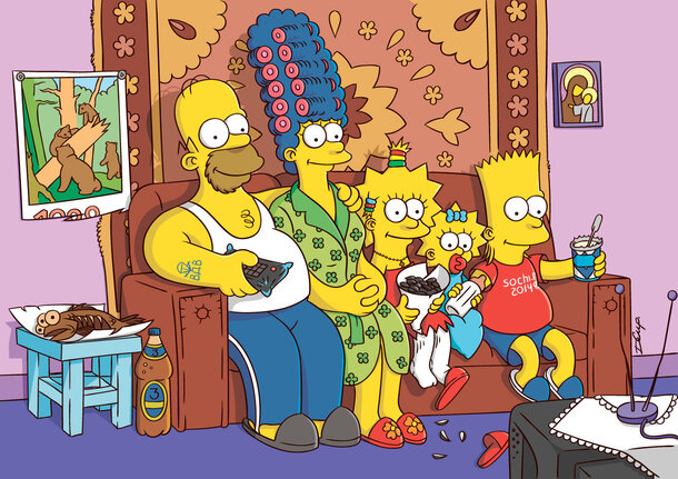 Шоураннер «Симпсонов» оценил семейное видео с «живой» заставкой мультсериала