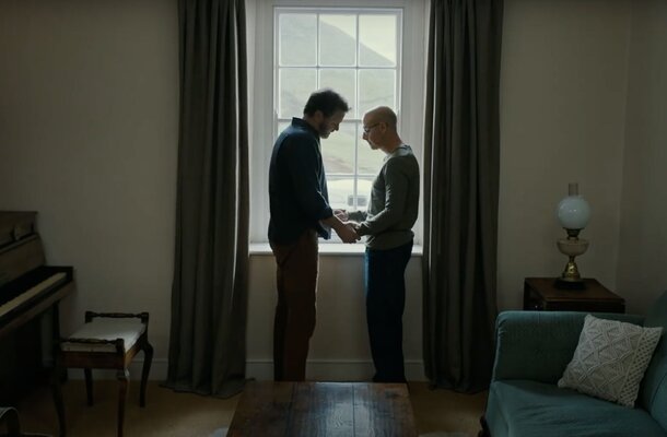 Колин Ферт и Стэнли Туччи в первом трейлере ЛГБТ-драмы «Супернова»
