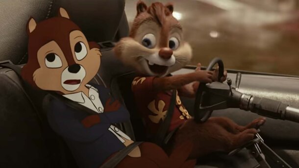 Disney+ представил тизер-трейлер предстоящего фильма «Чип и Дейл спешат на помощь»